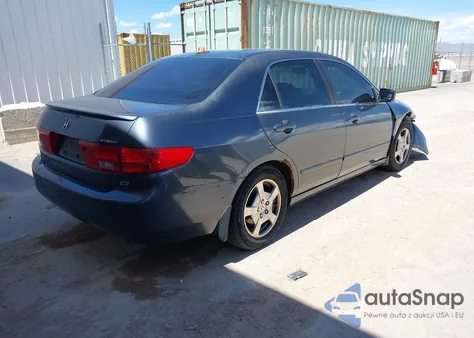 2005 Honda Accord Hybrid Ima from USA, damaged, VIN JHMCN36445C006110